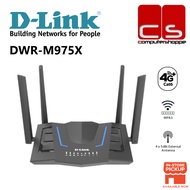 D-Link 4G+ LTE Cat 6 Wi-Fi 6 Gigabit Mobile Router - DWR-M975X