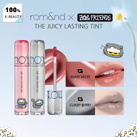 rom&nd X ZO&FRIENDS THE JUICY LASTING TINT,Natural Look,Hydrating Moisture,Luxury Makeup,Korean Cosm
