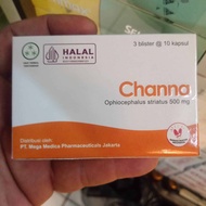 CHANNA Ekstrak Ikan Gabus 30kapsul