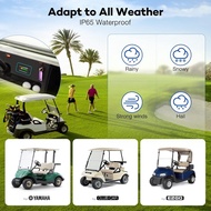 12V 24V 36V 48V 60V 72V LED Battery Monitor Meter Battery Fuel Gauge Indicator ELMCONFIG BM210 Lead-