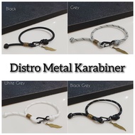 Premium Carabiner Metal Distro Bracelet