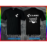 {Ready Stock XS-3XL} Cube Bike Cube Bike Garmin Gps Fox Sports Fitness Plus Size Men'S T-Shirt Christmas Gift Tops Tees