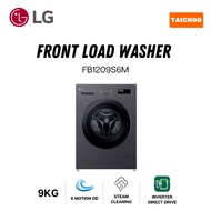 LG Front Load Washing Machine 9KG with Inverter Direct Drive FB1209S6M
