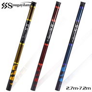 Sougayilang Good Fishing Rod 2.7M-7.2M  5-12 Sectiongs 3Colors Fishing Rod For Outdoor Fishing