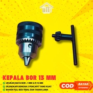 MESIN 13MM DRILL MACHINE HEAD + KEY 13MM DRILL CHUCK/ DRILL HEAD/ 1.5 - 13MM DRILL CHUCK + 13MM KEY