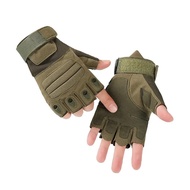 LUC Tactical Half Finger Gloves Men's   Combat  Shooting Airsoft Paintball  Duty Fingerless Glove