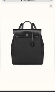 Hermes Herbag backpack  black