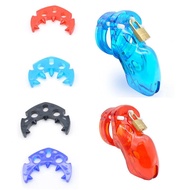 sheyi CB6000 Anti-off Spiked Ring Poly-carbonate Male Chastity Device Cage   Cock Ring for Men Sex Toys Adult Games