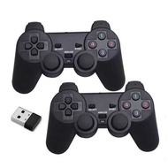 2.4g Computer TV Wireless Gamepad Android box pc TV Doubles Handle One for Two