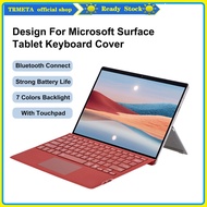 2024 New 7 Color Backlit For Microsoft Surface Pro 3 4 5 6 7 7+ 11 10 X 9 8 Go 1 2 3 4 Portable Slim