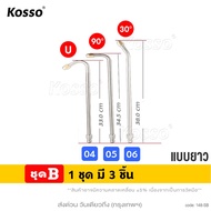 Kosso หัวฉีดน้ำแรงดันสูง หัวฉีดล้างแอร์ Quick 1/4" ก้านฉีดน้ำแรงดันสูง ปั้มฉีดน้ำแรงดันสูง ล้างแอร์ 