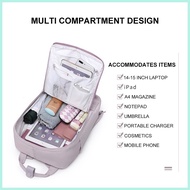 Macaroon Backpack Doughnut Korean Women Waterproof Travel Backpack Large Capacity 16L 18L School Ba