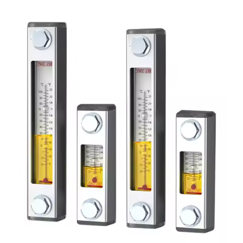 Aluminum shell Hydraulic Tank fluid Level Gauge Oil Level Gauge Water Level Gauge Oil standard water