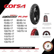 Corsa Platinum R26 14" + 17" Tubeless