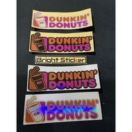 DUNKIN DONUTS PRINCUT STICKER