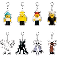 Horror Game 99 Nights 99Nights Acrylic Keychain Pendant