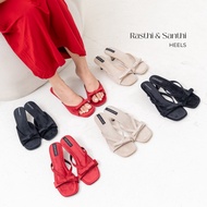 [GURLBUCKET] Santhi Ribbon Heels & Rasthi Ribbon Heels / High Heels "Women's Sandals"