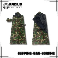 Sleeping Bag / Sleeping Bag Jatah TNI / Sleeping Bag Loreng Malvinas