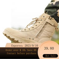 Genuine Combat Boots Hiking Shoes Men's and Women's Spring and Summer Breathable Training Boots Dr. Martens Boots Comb