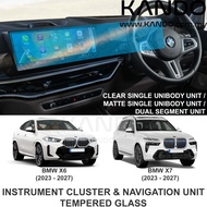 BMW X7 Tempered Glass Protector BMW X6 Tempered Glass BMW X7 G07 LCI Screen Protector BMW X6 G06 LCI