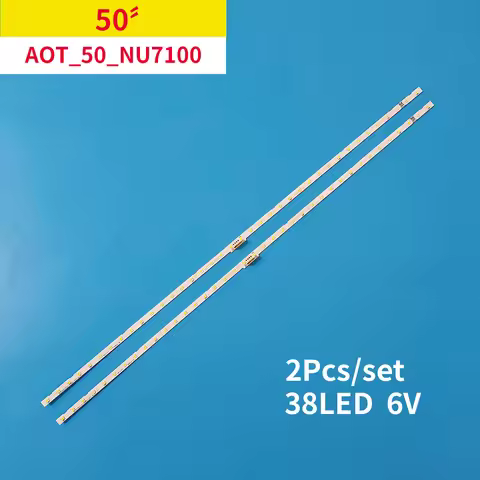 LED Strips(2) for Samsung UE50NU7025 UE50NU7025K UN50NU7100 UE50NU7100 UE50NU7400 UN50NU7400 UE50NU7