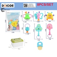 CANEL & CO Baby Teether Rattle Teething Kit Baby Teether Toys Baby Teether Teether Baby Toys 6 Month