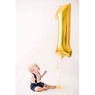 Gold Number Balloons 70cm Decorating Birthday Parties, Baby Showers, Special Events - Gold Number Fo