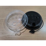 50pcs/pack 89mm/90mm/95mm/98mm Straw Lid Milk Tea Cup Lid/Cup Lid/Flat Lid/Conjoined Cup Lid/Plastic