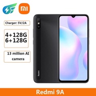 Global version Xiaomi Redmi 9A   4G+64/128GB สมาร์ทโฟน 5000mAh แบตเตอรี่ขนาดใหญ่ 13 ล้านกล้อง AI โปรเซสเซอร์ Octa-core