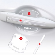 Suitable for Suzuki Swift Alto Dzire Jimny Vitara Ertiga Car Door Bowl Handle Rearview Mirror Door Adhesive Drop Protection Sticker