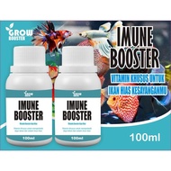 IMUNE BOOSTER Vitamin Probiotik Ikan Cupang Guppy Gupy Avatar Blue Rim Giant Koi Halfmoon Pakan Cupa