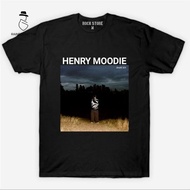 2026 South Korea Henry Moodie Printed T-Shirt American Style Cotton Casual Tee Black S-5XL COD S5AA
