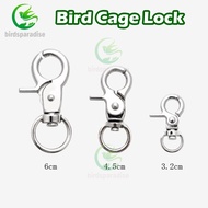 Metal Cage Lock Bird Lock for Rabbit Cage Lock Dog Cage Lock Bird Cage Accessories