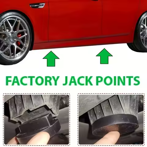 Car Jack Rubber Pad Jack Lift Frame Protection Adapter For BMW E81 E82 E87 E88 F20 F21 E90 E91 E92 X