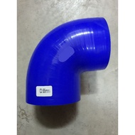 89 mm 3.5 inch 89mm 90 Degree Silicone Blue Elbow Reducer Hose