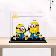 Acrylic display box Transparent case storage box FOR Lego 75551 Minions