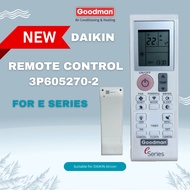 [DAIKIN] GENUINE Goodman Aircon E Series Remote Control 3P605270-2, Daikin Airconditioner