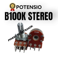 POTENSIO B100K STEREO B100KSTEREO B 100K STEREO Mamu