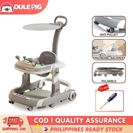 Lepai Foldable Baby Walker Multifunctional Adjustable Walker Suitable for 0-12 Months Baby Walker Mu