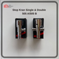 Single & Double Stop Valve 505A & 505B [1/2 inch]