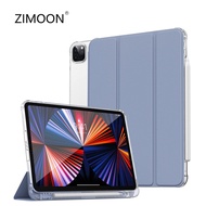 Three Fold TPU Case for iPad 10 with Pencil Holder for iPad Air 5 Smart Cover for iPad mini 6 Protective Shell for iPad Pro with Auto Sleep wake up