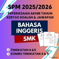 [SMK] SPM 2025/2026 FORM 4–5 | ENGLISH | 1 SET (PAPER 1 & PAPER 2) | LATEST FORMAT
