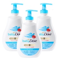 Baby Dove Rich Moisture Baby Scent Baby Wash, 400ml, Pack of 3