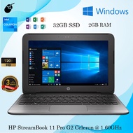 HP Stream 11 Pro G2 EE Celeron(R)N3060 @ 1.60GHz