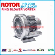 AERATOR RING BLOWER UDARA /BLOWER VORTEX ROTOR HB-2200 3HP 22KW