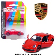 โมเดลรถเหล็ก Majorette 30 Years Porsche Thailand Colour Series Porsche 911 Carrera S สเกล1/64 เปิดปร