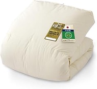 Iris Plaza GGD 93% Grey Goose Down Comforter, Made in Hungary, 3.1 lbs (1.4 kg), Double, Beige