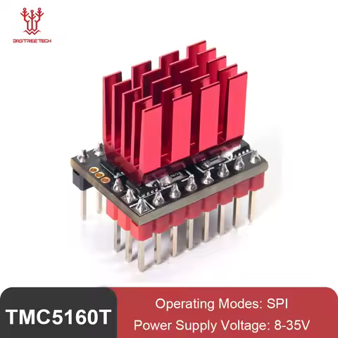 BIGTREETECH TMC5160T V1.0 Stepper Motor Driver 3A 35V SPI Silent 3D Printer Parts For Ender 3 Octopu