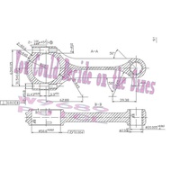 MV006 sequoia v8 3ur-fe forged connecting rod 4340 for engine toyota tundra 5.7 lexus gx 570 suv trd