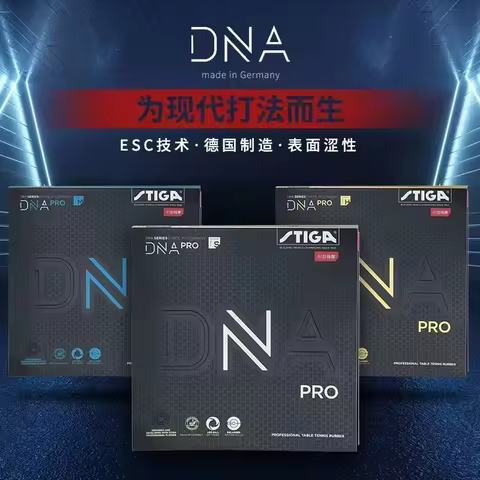 STIGA DNA PRO S DNA PRO M DNA PRO H Table Tennis Rubber Pips-in Original STIGA DNA Ping Pong Sponge